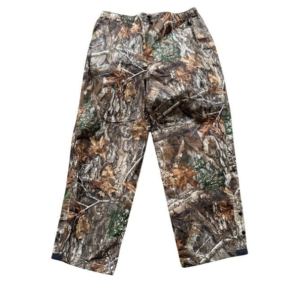 Frogg Toggs Other - Frogg Toggs Men Realtree Edge Camo Rain Pants Waterproof Packable Hunting XL/XXL